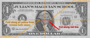 Easy money magic tricks